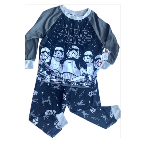 Star Wars Licensed PJs Toddler Size 2 - Picture 1 of 9